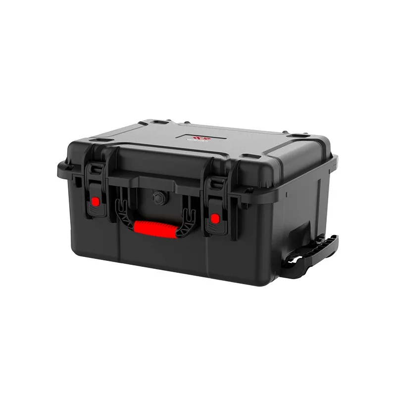 

510x410x255mm Precision instrument protection box waterproof IP67 pull rod protection box plastic hard case with foam toolbox