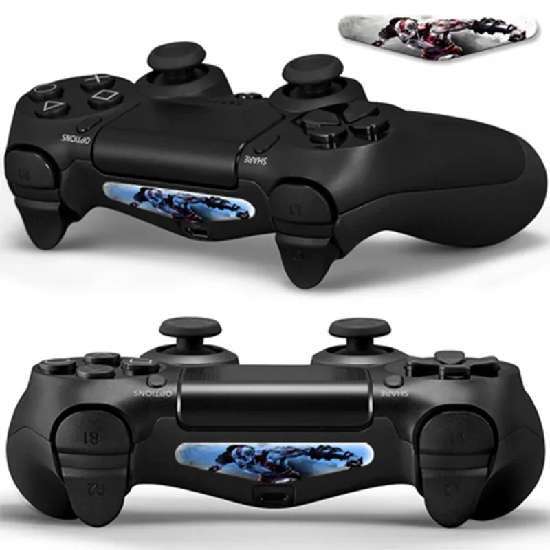 5PCS/Sets Personized Controller Light Bar Decal for PS4 Remote , Game Accessories Led Cover Sticker for PS4 Slim Pro Controller