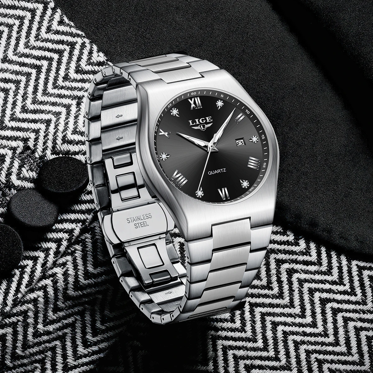 Montre à quartz pour homme LIG - Electronics Gadgets For Men avis et prix