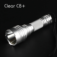 Convoy C8+ With Luminus SST40 LED Portable Flashlight Torch For Outdoor Bicycle Lighting Hiking Camping SMO Reflector Flashlight