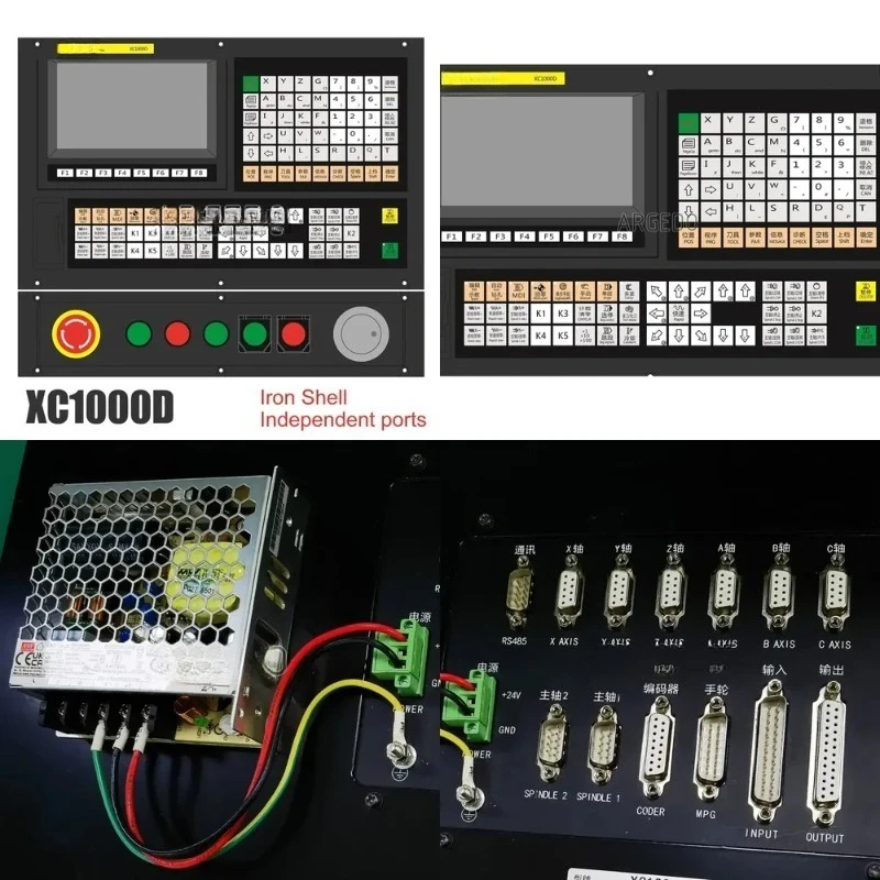 XC1000D 3~6 Axis USB CNC Control System Controller Support G-code Offline Engraving Milling Tapping Drilling