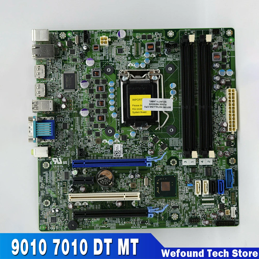 

Desktop Motherboard For DELL Optiplex 9010 7010 DT MT Q77 LGA1155 System Board Fully Tested KRC95 YXT71 GY6Y8 M9KCM J32FG