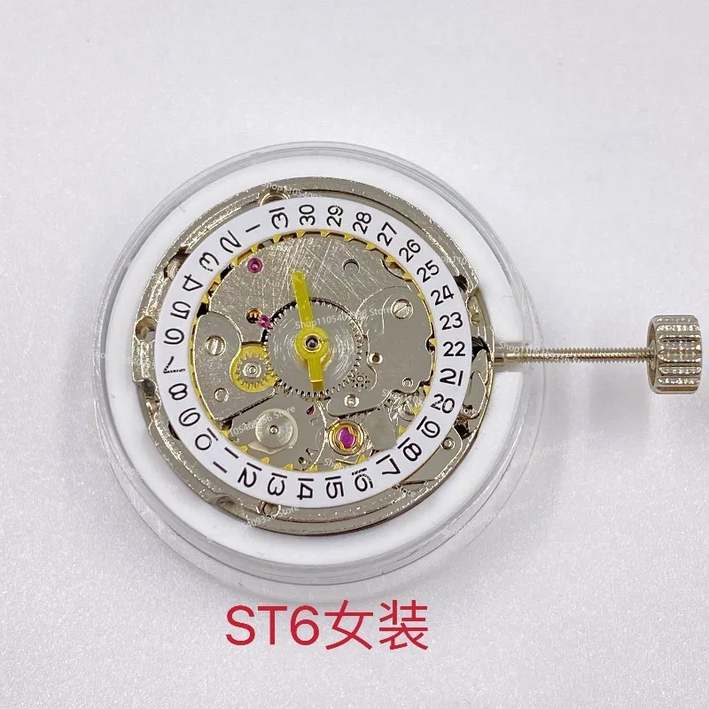 Foir Watch Accessories New ST6 Calibre Women's Calibre Three-hand Single-calendar Automatic Mechanical Movement