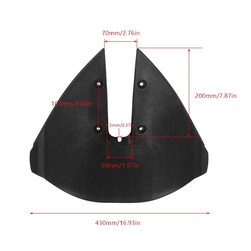 

Marine Hydrofoil Stabilizer Professional Fin for 15‑300hp Outboard Engine Boat Fin Hydrofoil