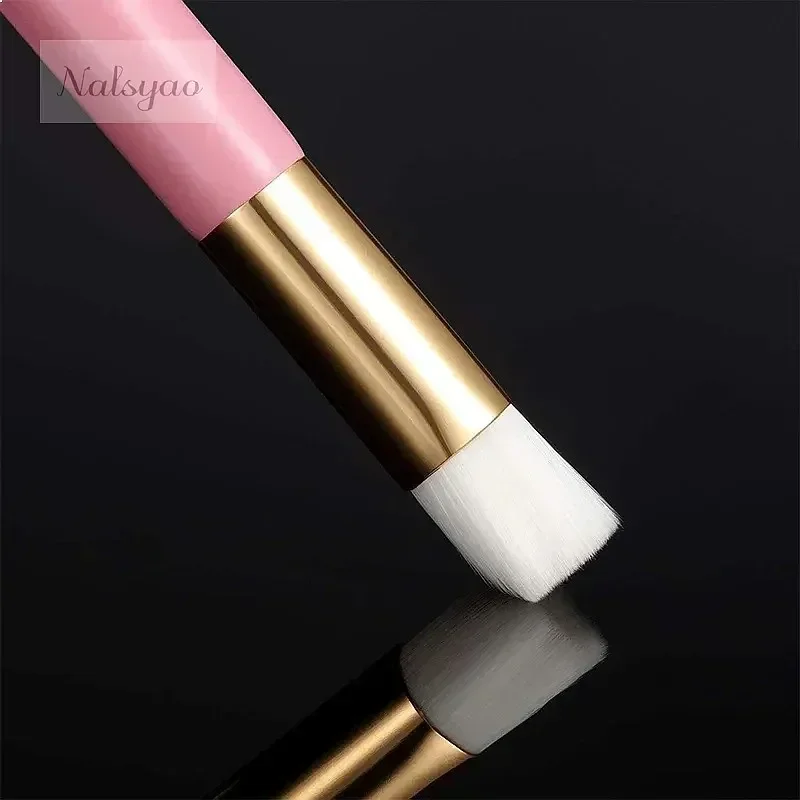 Custom Eyelash Cleaning Brush Private Label Lash Shampoo Brush for Eyelash Extensions Peel Off Blackhead Remover Makeup Tools
