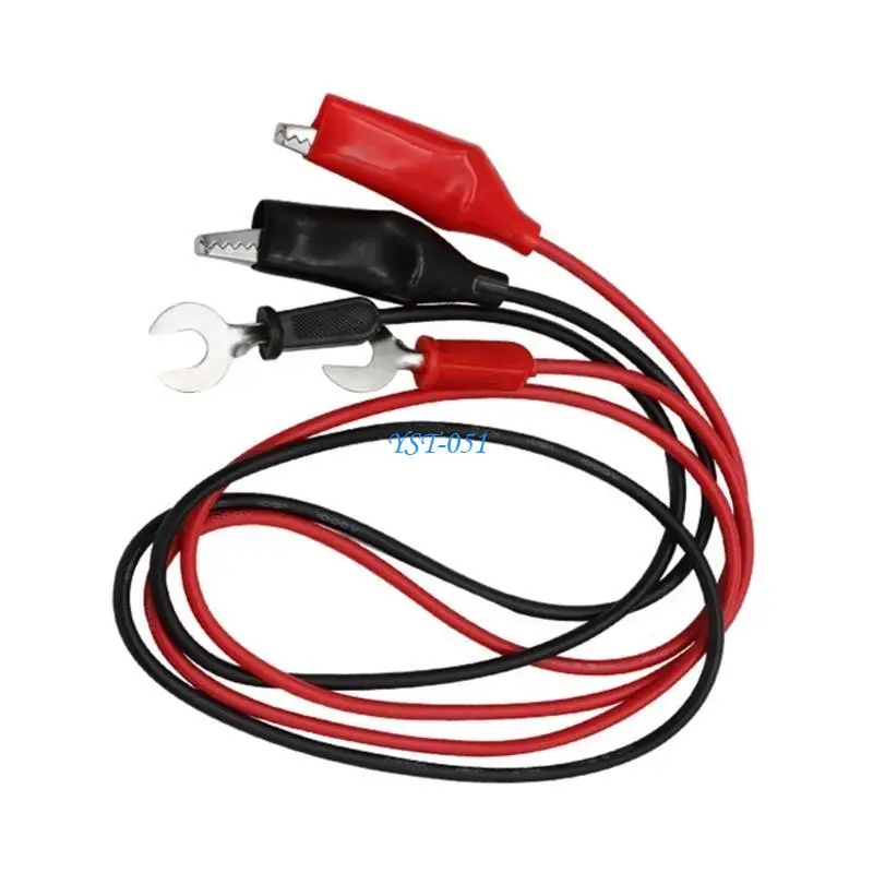 

E15A Digital Multimeter Probe Test Needle Clip Insulated Crocodiles Alligators Clip Wire Cable Line Electrical Testing