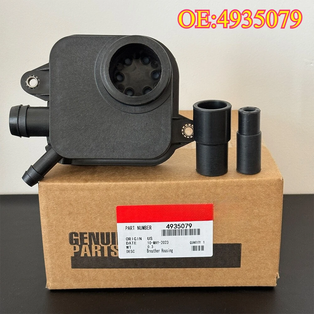 

High quality New For 4935079 Valve Cover Breather Crankcase with Connector For Dodge RAM 5.9LlSL 8.9L/lSC 8.3L/QSC 8.3L