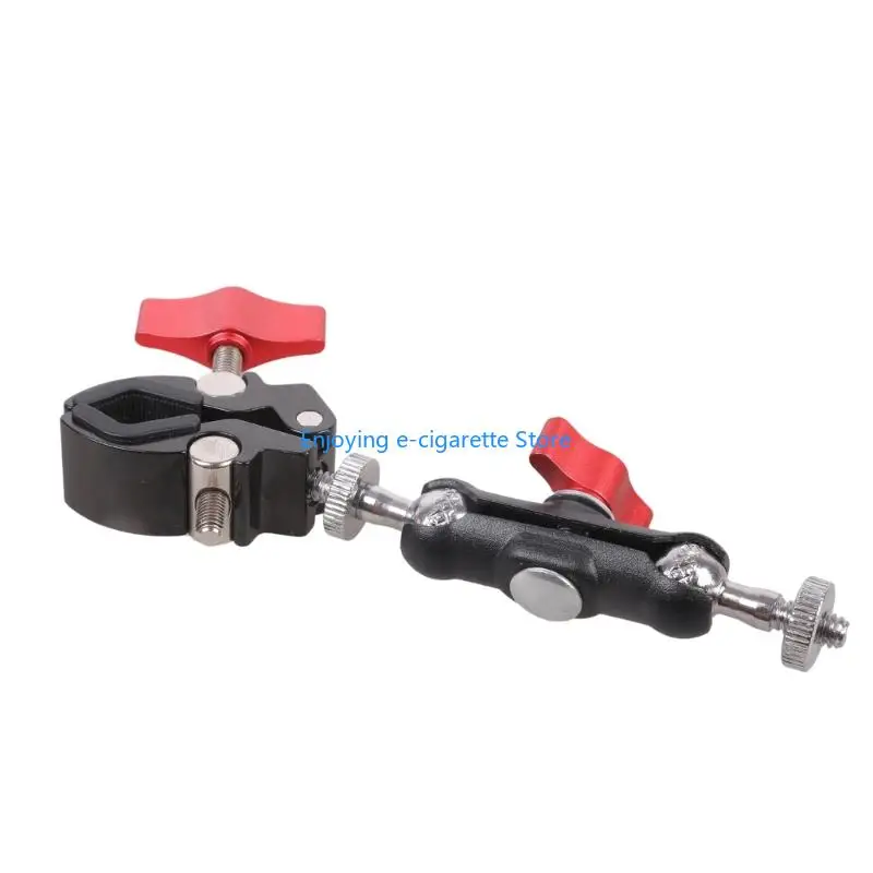 1/4 zoll Gewinde Ball Kopf Gewinde Schraube Halterung Adapter Einstellbare Telefon Mount Adapter Unterstützung Mehrere Gerät – Detail 5