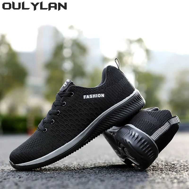 

Oulylan Masculino Men Sneakers Breathable Running Shoes for Men Comfortable Classic Casual Sports Shoes Man Tenis Male Sneaker