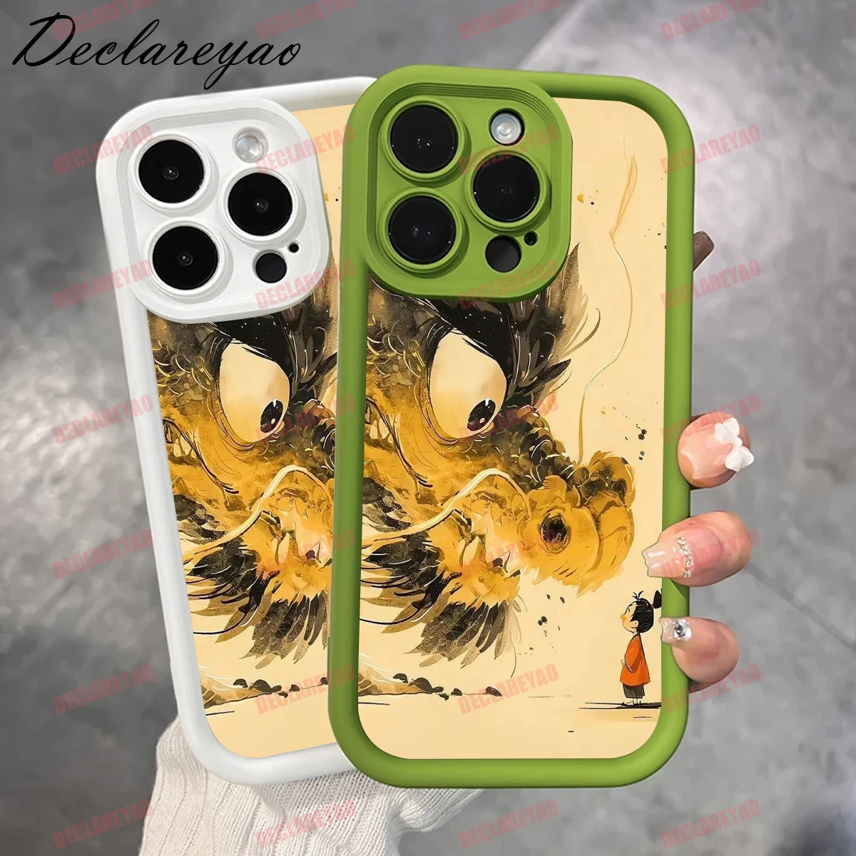 DECLAREYAO لينة ضوء سليم ماتي أغطية من البولي يوريثان الحراري لهاتف موتورولا موتو G24 G35 G52 60 50 G34 Edge G22 G53 G32 G84 E غطاء مقاوم للصدمات #6