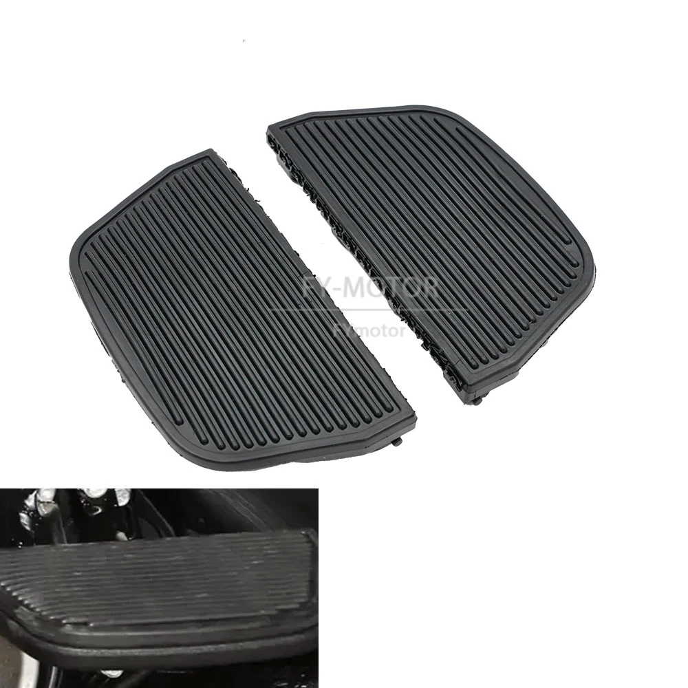 

Motorcycel Rear Passenger rubber pedals replacement Fit For Harley Davidson FLHTC FLHTCUI FLHTCU FLHRC