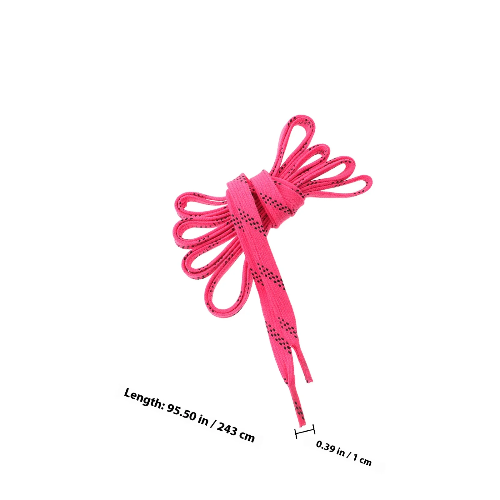 1 زوج مشمع الهوكي سكيت الأربطة شقة مقاومة للاهتراء أربطة الحذاء ل زلاجات دوارة هوكي الجليد أحذية رياضية سلاسل استبدال #3