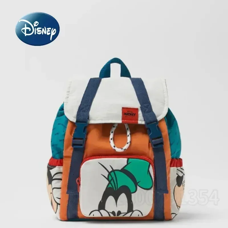

Disney's Original New Children's Schoolbag Cartoon Cute Children's Backpack Luxury Brand Drawstring Fashionable Boy's Backpack