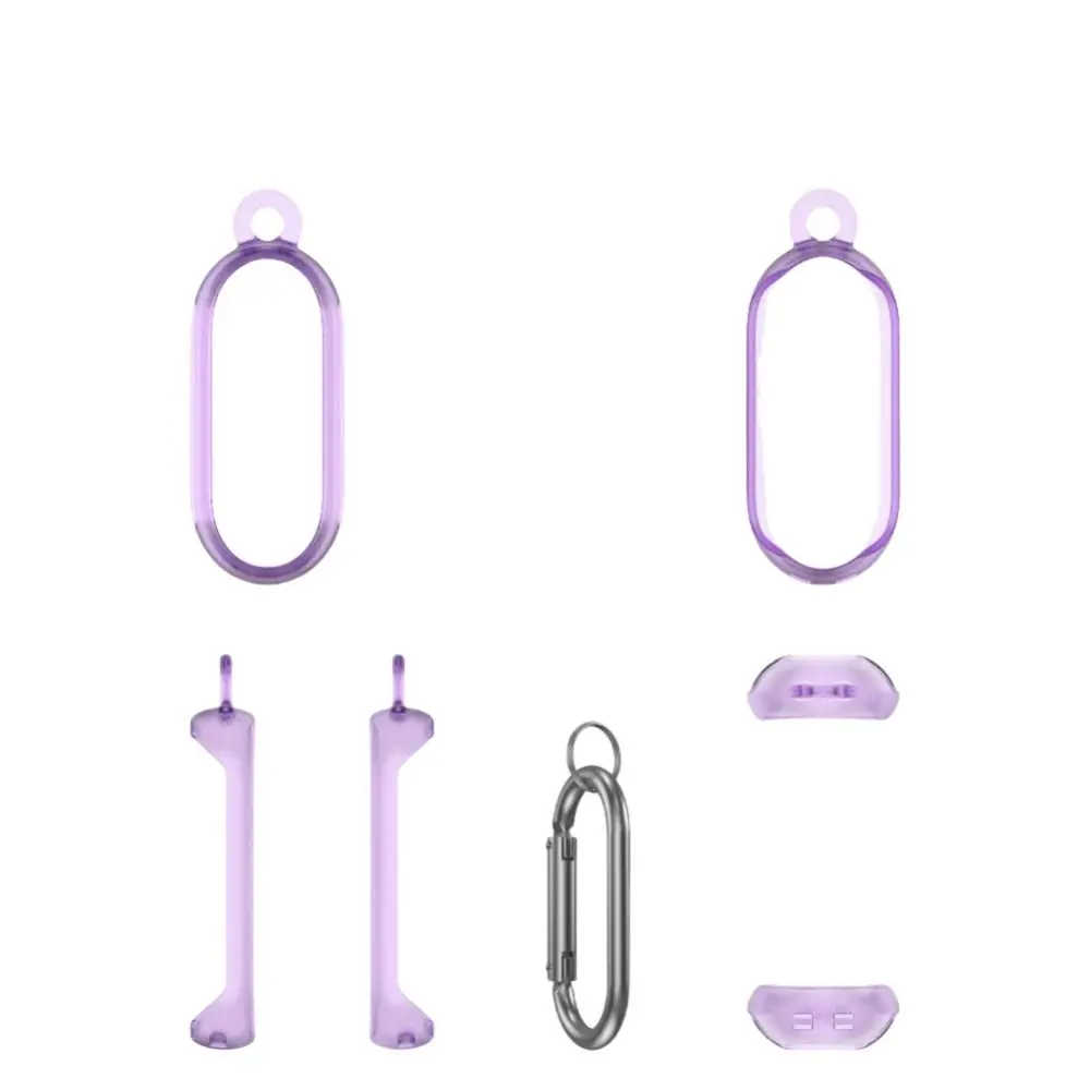 Anti-fall Voice Recorder Storage Cover with Carabiner Anti-scratch Carrying Protector Case Ultra Thin for PLAUD NotePin AI