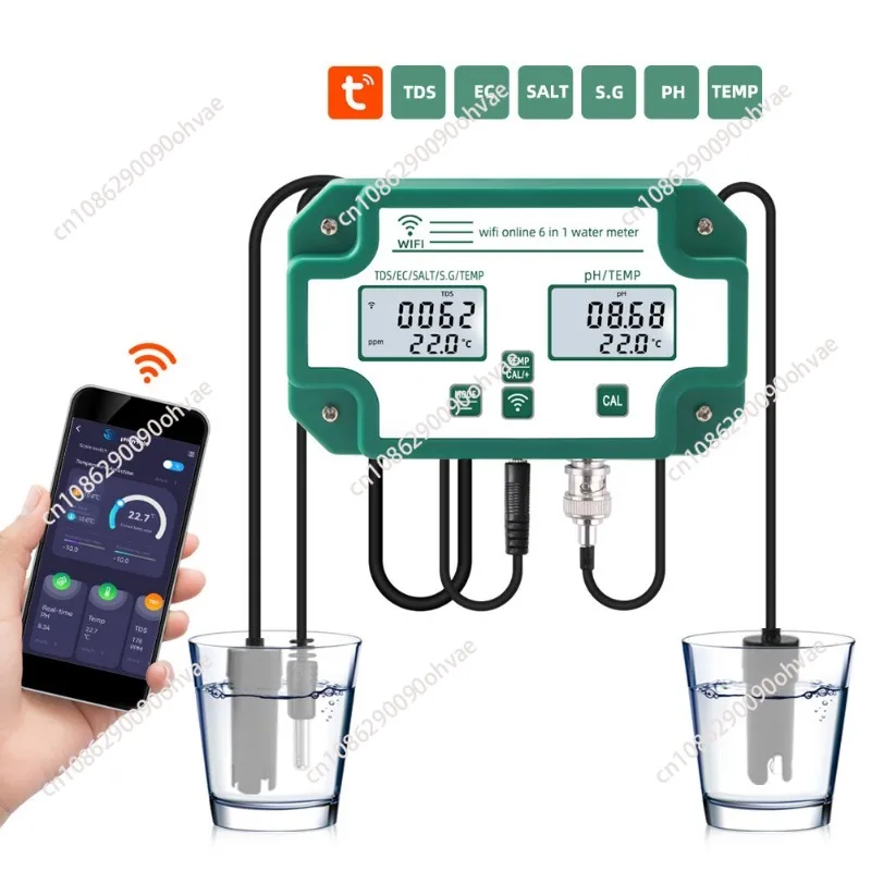 WIFI Aquariums Meter Digital Spa Pool Water Quality Analyzer Water Quality Analyzer  TEMP Tester