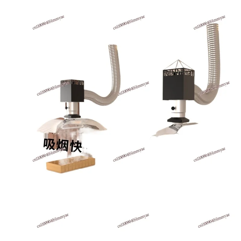 System Health Center Smoking Artifact Beauty Salon Traditional Chinese Medicine Hospital Strong Mute Retractable Smoking Cover
