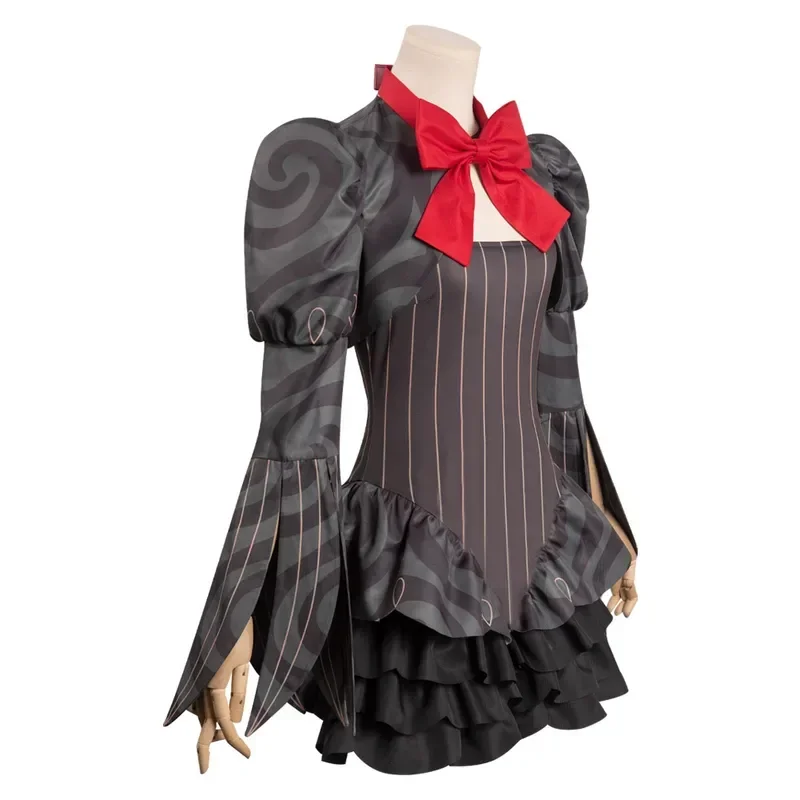 バヨネッタ-女の子のためのセレザコスプレ衣装,ドレス,メガネ,アクセサリー,ハロウィーン,カーニバルパーティー,変装,衣装,mn3