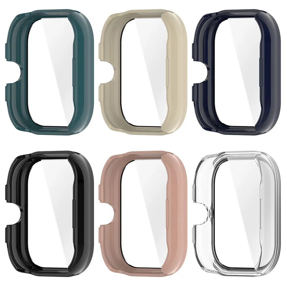 2in1 حافظة لهاتف HONOR Watch X5 من الزجاج المقسى المضاد للخدش واقي للشاشة غطاء شل لملحقات ساعة HONOR X5 #3