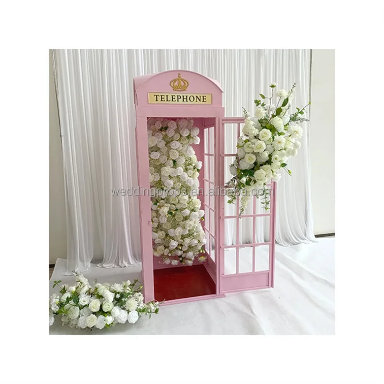 

New Trend Colorful Audio Guestbook Phone Payphone Telephone for Wedding Decoration