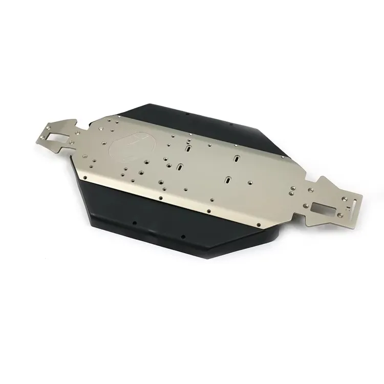 

7075 Material Aluminum Alloy chassis for 1/5 Engine LOSI 5IVE-T 1.0 DTT Short truck