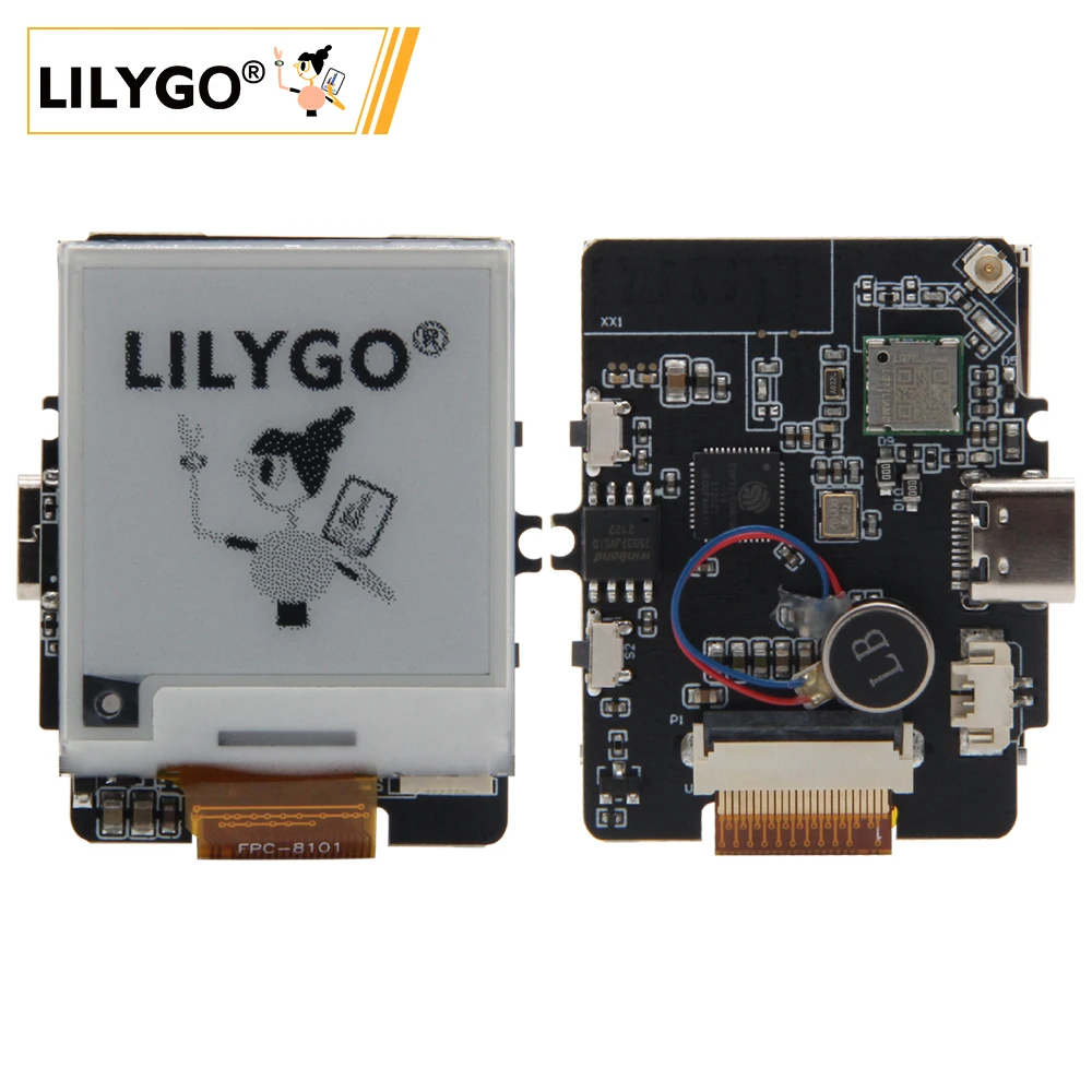 

1,54 дюймовый T-образный дисплей для электронной бумаги LILYGO ESP32 макетная плата 4 Мб Flash GPS WIFI Bluetooth электронный модуль