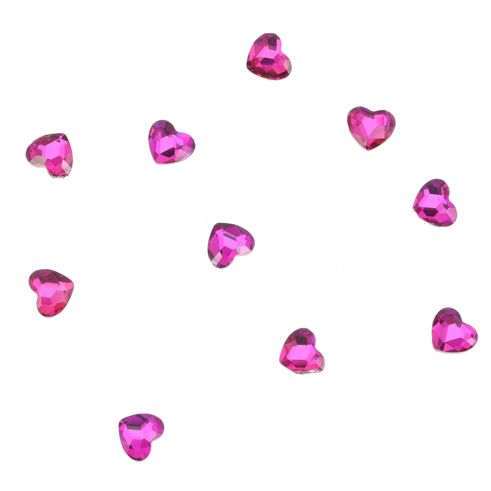 10 szt. Kryształki do zębów w kształcie serca, ozdoby do zębów, DIY modne grillz, unikalne błyszczące ozdoby dentystyczne.