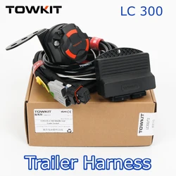 For TOYOTA Land Cruiser LC300 Trailer Wiring Harness Kit Eur 13/7 pin trailer RV tail light signal Australia 12/7 pin