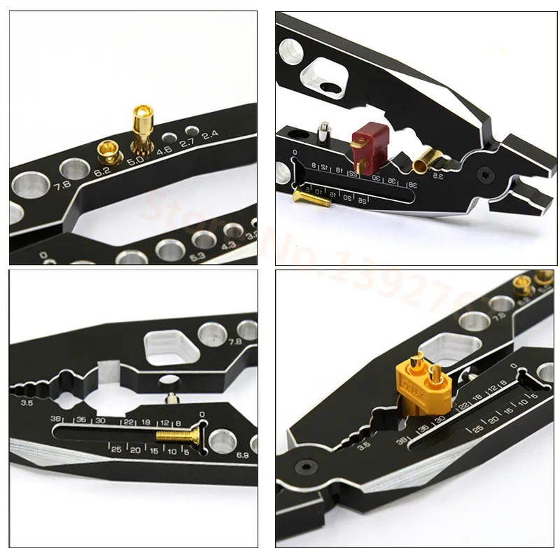 Remote Control Car Assembly All-metal Multi-function RC Shock-absorbing Pliers Ball Nose Suspension Lever Tools