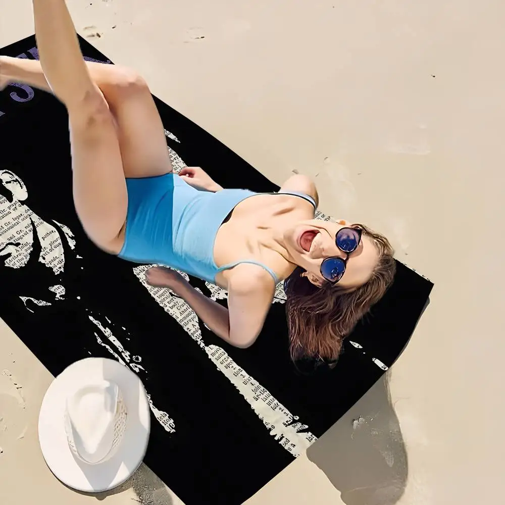 Band Mazzy Star Microfiber Blanket Quick Drying Beach Towels Oversized Printing Super Absorbent Pool Towel Blanket