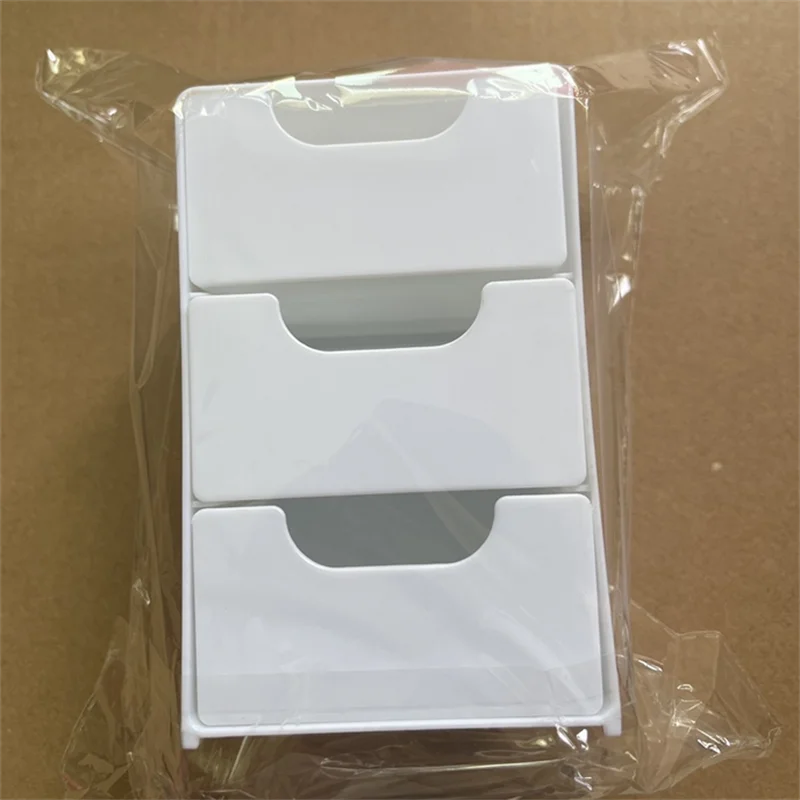 المحمولة 1/2/3 قطعة صغيرة ثلاثة طبقة تخزين الرف منظم مكتب مع أدراج للوازم المكتبية والمجوهرات ومستحضرات التجميل صندوق تخزين ﻿