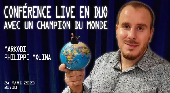 Philippe Molina & Markobi - Conférence Live en Duo (2023-03-24)