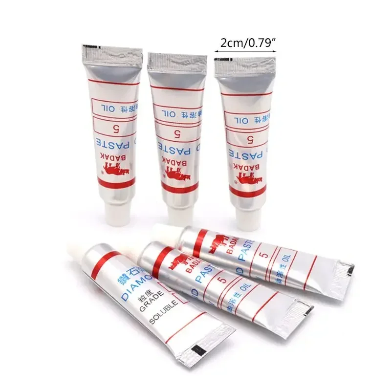 12 Uds. Jeringas compuestas pasta pulido diamante W0.5 ~ 40 micras herramientas abrasivas pulido Metal vidrio