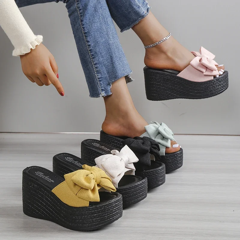 

Summer Platform Sandals Women High Heels Women Shoes Wedges Gladiator Sandals Woman Sandals Plus Size 43 Ladies Shoes