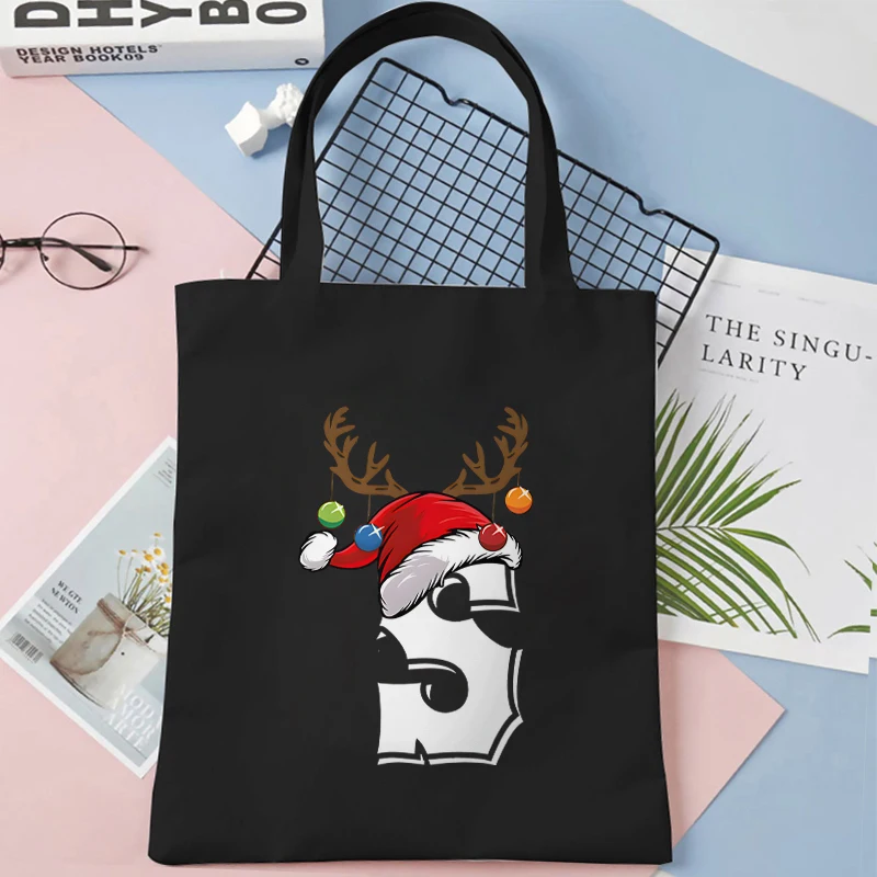 A-Z 26 الأبجدية عيد الميلاد حقائب كتف الحفلات حقيبة نسائية صغيرة حقائب خمر موضة عيد الميلاد موضوع أكياس التسوق حقائب اليد النسائية عادية