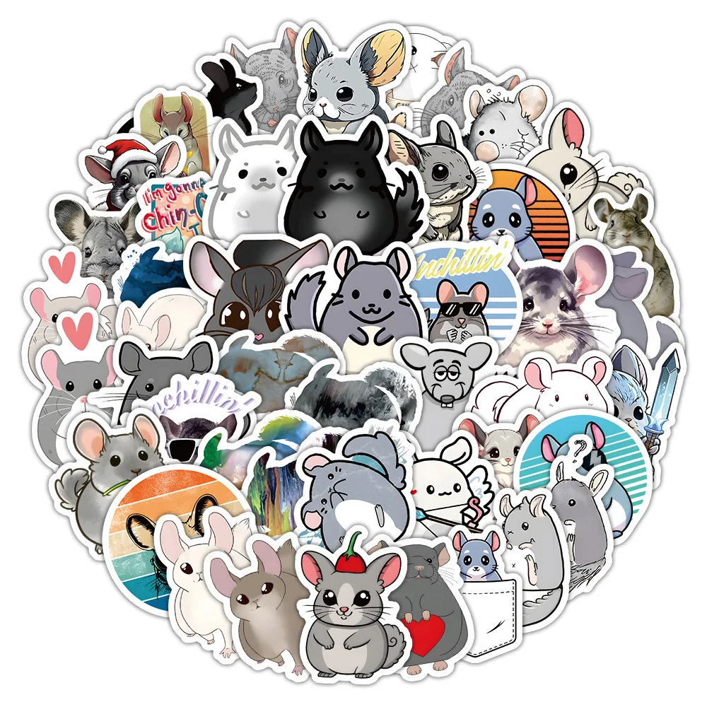

10/50PCS Kawaii Totoro Cartoon Stickers Cute Animal Meme Kids Toys Laptop Guitar Car Bike Skateboard Graffiti Decals Decoration