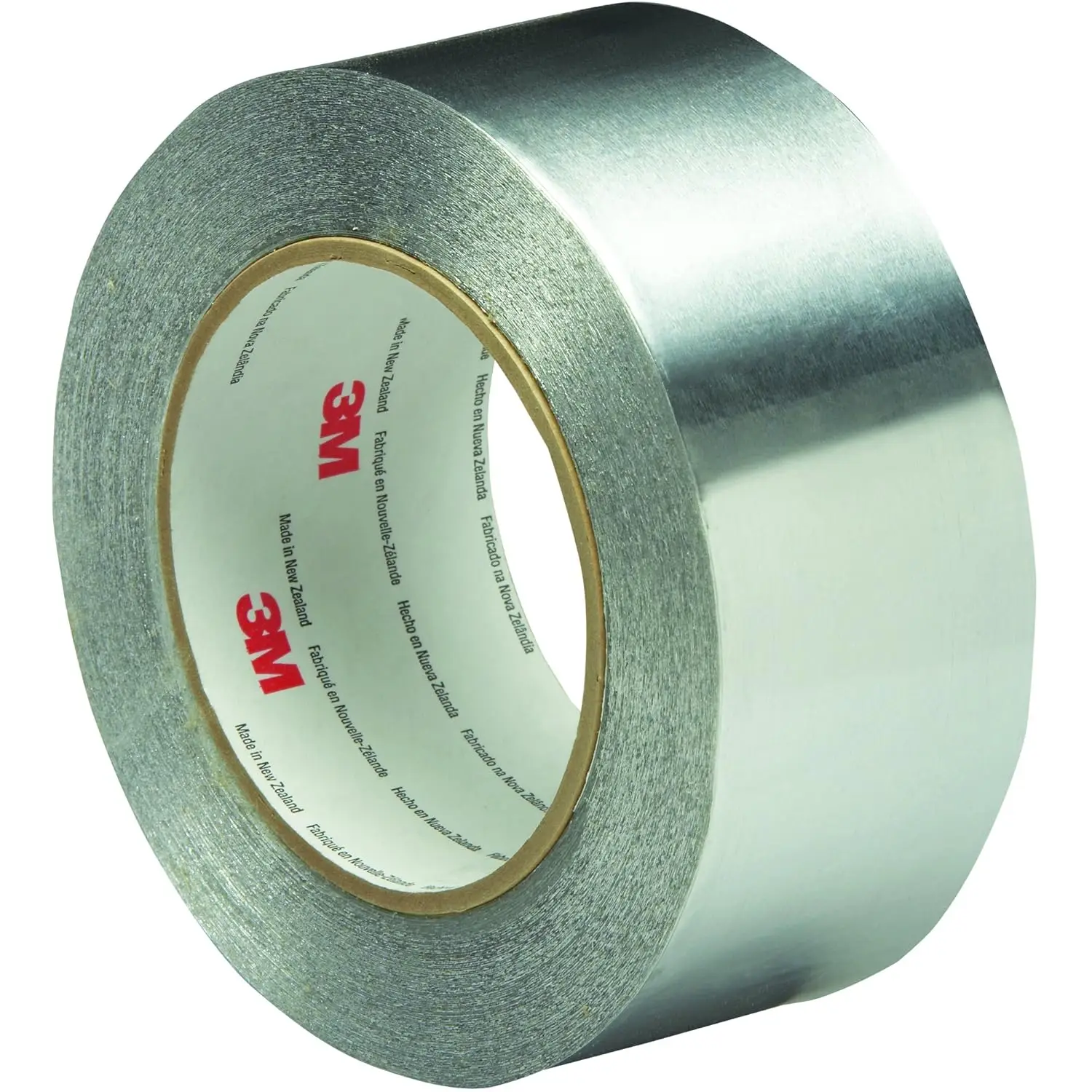 

2" x 5 yds Aluminum Foil Tape 4.6 Mil, Silver - Heavy Duty Packing Tape Rolls for Sealing Boxes at Home, Warehouse, & Of