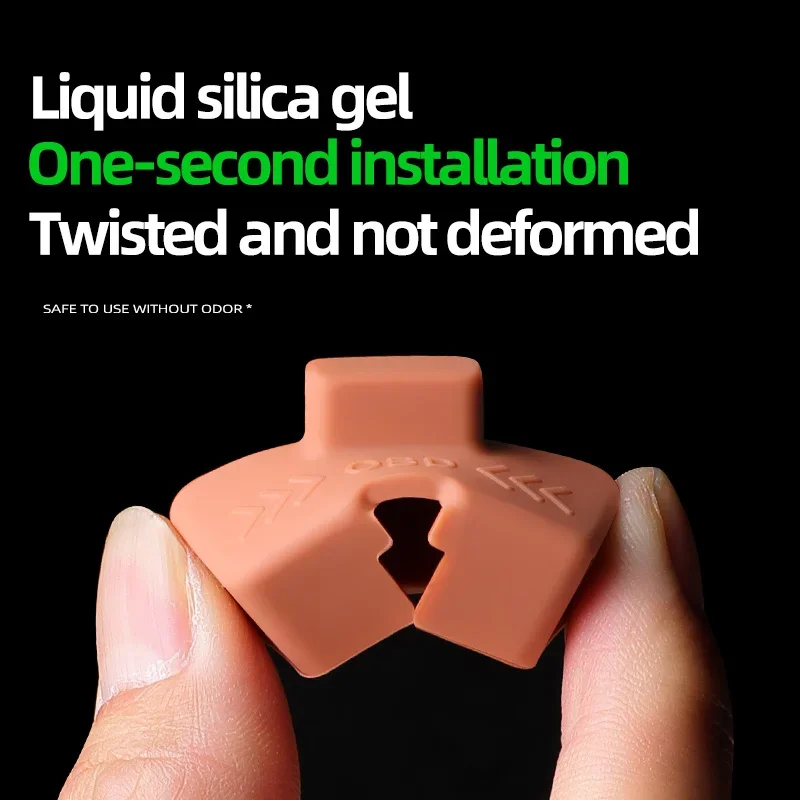 OBD Cover Lock Водонепроницаемая крышка автомобиля Силиконовый защитный рукав для AUDI A3 A4 A5 A7 A8 Q3 Q5 Q7 S3 S4 S5 S6 B6 B7 B8 B9