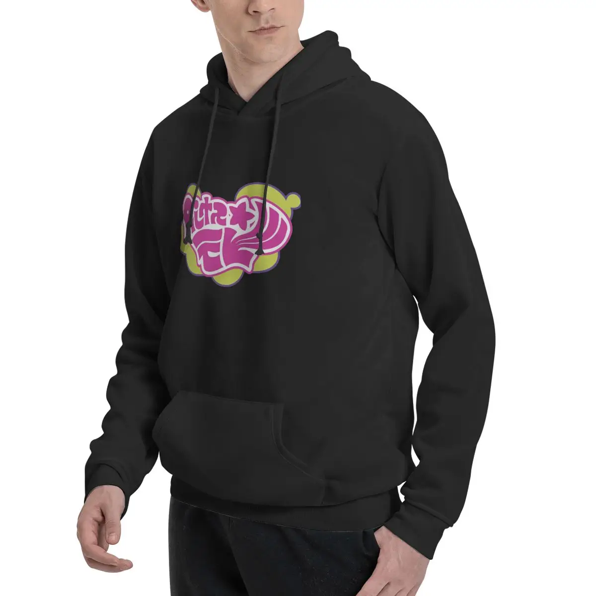 Squid Sisters-Sudadera con capucha de poliéster liso para hombre, sudadera cálida, tallas de colores Dif