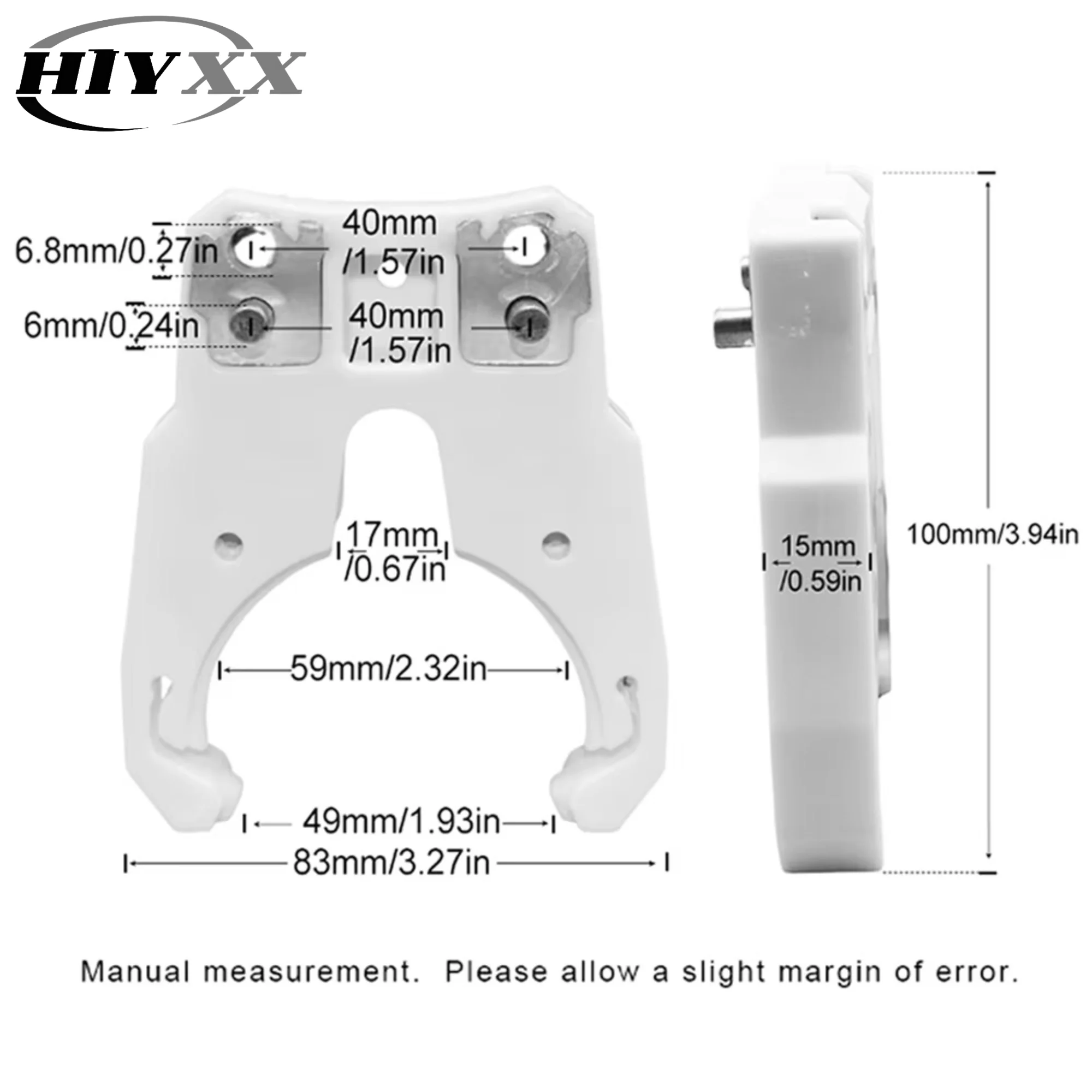

HSK63F Tool Holder Claw ATC Gripper Forks CNC Auto Tool Changer Replacement Spare Parts