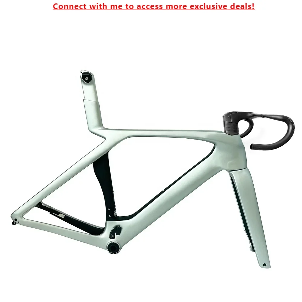 

2024 New SLR Gen7 Carbon Road Bike Frame Disc Brake Bicycle Frameset With Handlebar Stem & BB T47 Frame