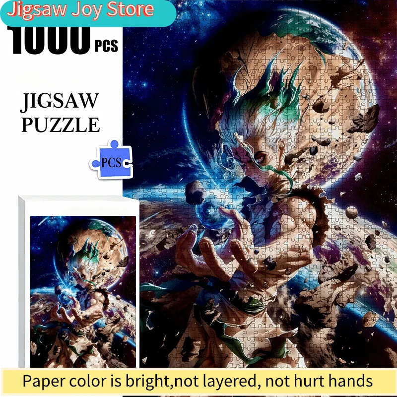

Popular Anime Art Themed Puzzle - Cool Anime Characters - Thick And Durable Seamless Puzzle for Adults, Suitable for Birthdays
