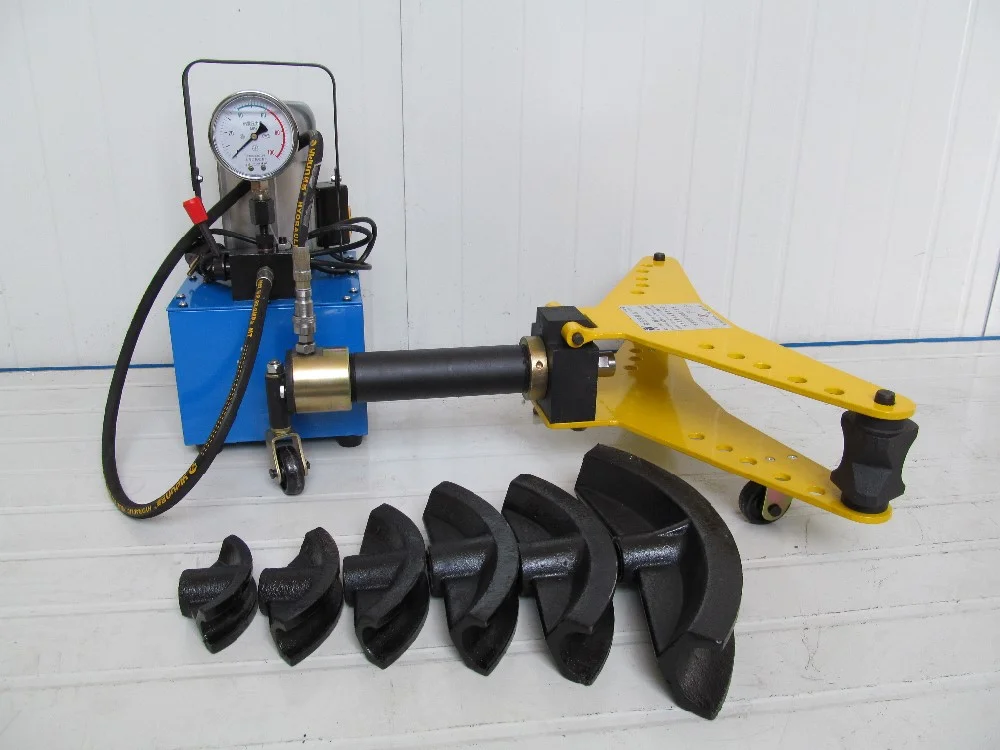 DWG-3 Pipe Bending Machine Electric Bending Machine for Pipe Driven by Electric Hydraulic Pump