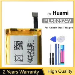 PL502524V Li-ion Battery For Huami Amazfit Trex T-rex Verge Lite Gtr A1918 A1808 A1801 A1811 Smart Watch Batteries