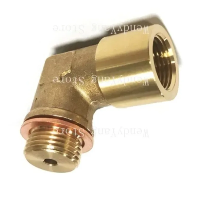 

Suitable for 1/5 Piece M18 * 1.5 Oxygen Sensor, 90 Degree Exhaust Pipe Extension Brass Elbow for Automotive Accessories