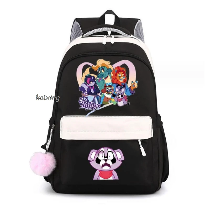 

MINISO новый рюкзак в парке индиго для девочек-подростков, школьный рюкзак для школьников, сумка для книг, сумка для девочек и мальчиков, рюкзак