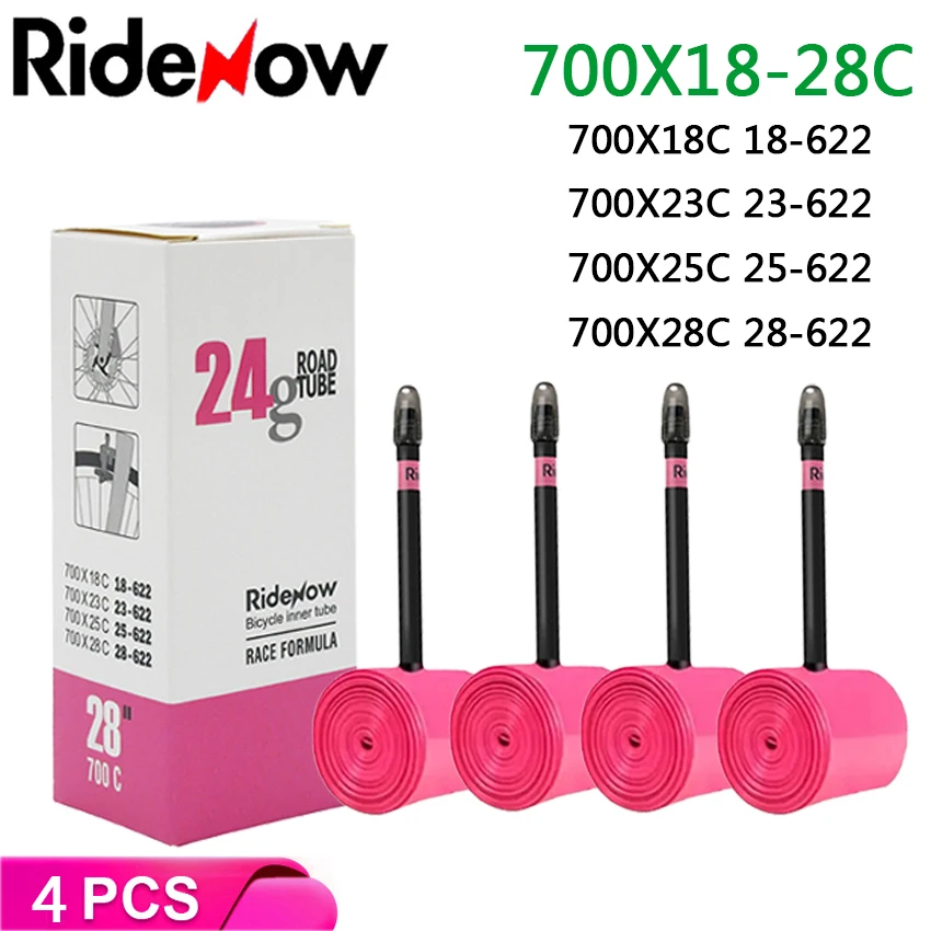 Ridenow 700C Ultraleichter Fahrradreifen 700x18 23 25 28 32 35 37 40 47C Rennradreifen MTB Fahrradkamera 29x1.5 1.75 1.9 Pneu Aro
