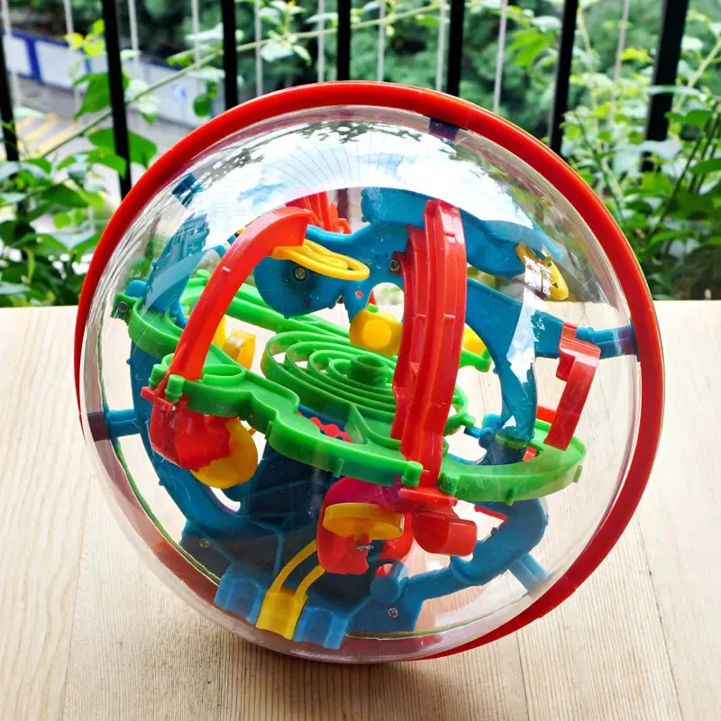 

3D игра-головоломка с лабиринтом - Perplexus Labyrinth IQ Challenge с подставкой для детей и взрослых, подарок-головоломка
