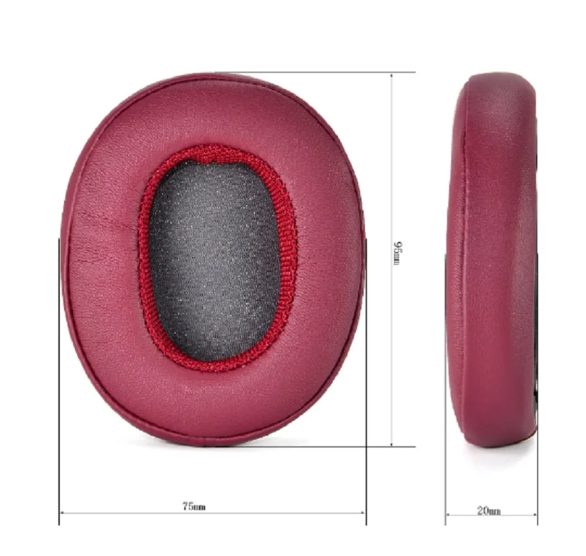 Coussinets De Remplacement ELZO Pour Skullcandy Crusher Wireless, Evo, ANC, Hesh 3 - Cuir Protéiné Doux Et Mousse Mémoire