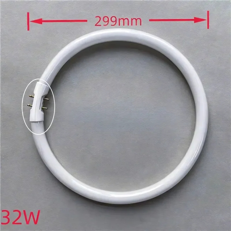Energy Saving T5 Round Fluorescent Tube Glass Soft White 32W 2GX13 Lamp for Home Office Ceiling Lighting