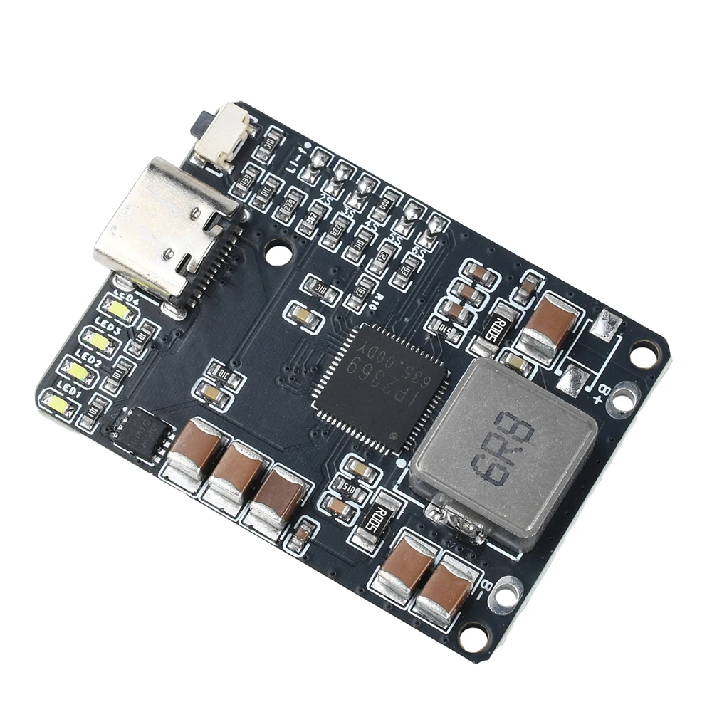 IP2369 45W 2S ~ 6S Carregador de bateria de lítio/módulo descarregador Tipo-C PD3.1 Carregamento rápido 3S 4S 5S Li-ion/LiFePO4 Baterias BMS